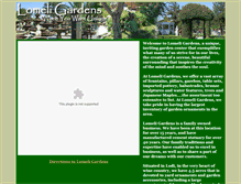 Tablet Screenshot of lomeligardens.com